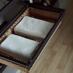 Soft Close Wardrobe Rattan Basket