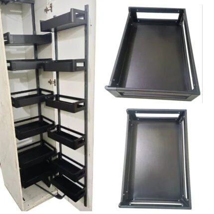 MATTE BLACK PANTRY PULLOUT