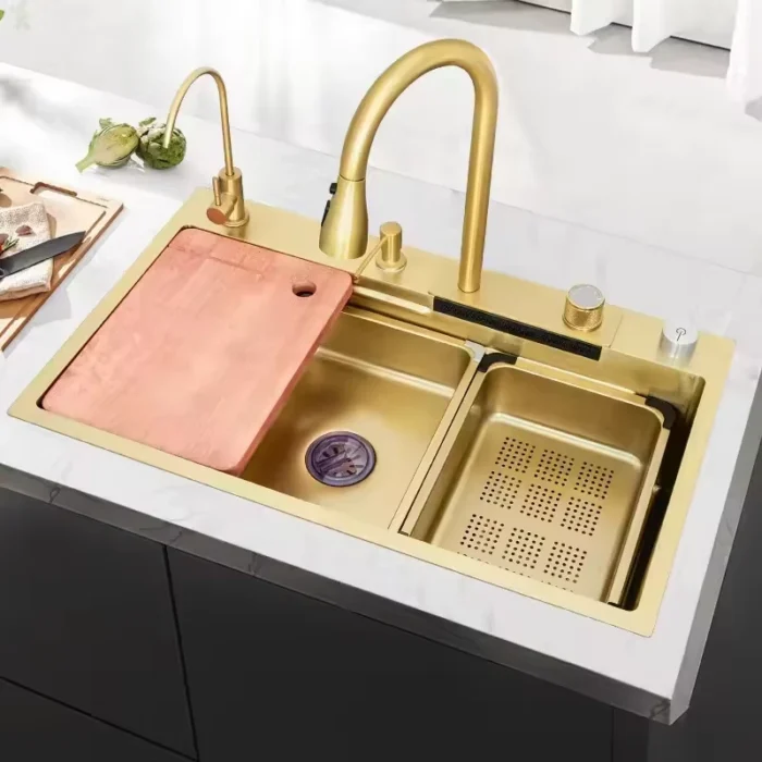 5 in One Golden Sink