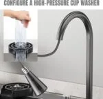 5 in One Kitchen Sink with ANTI SCRATCH DESIGN Integrated Waterfall - Image 3