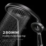 Shower Panel - Vortex with Hydropowered LED Light + Digital Display & 3 Water Functions - Image 5