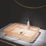 glass wash basin