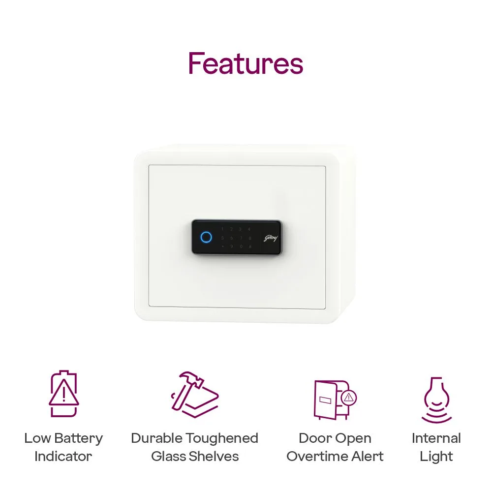 Godrej NX PRO Luxe Digi + Bio 30L Home Locker - Image 6