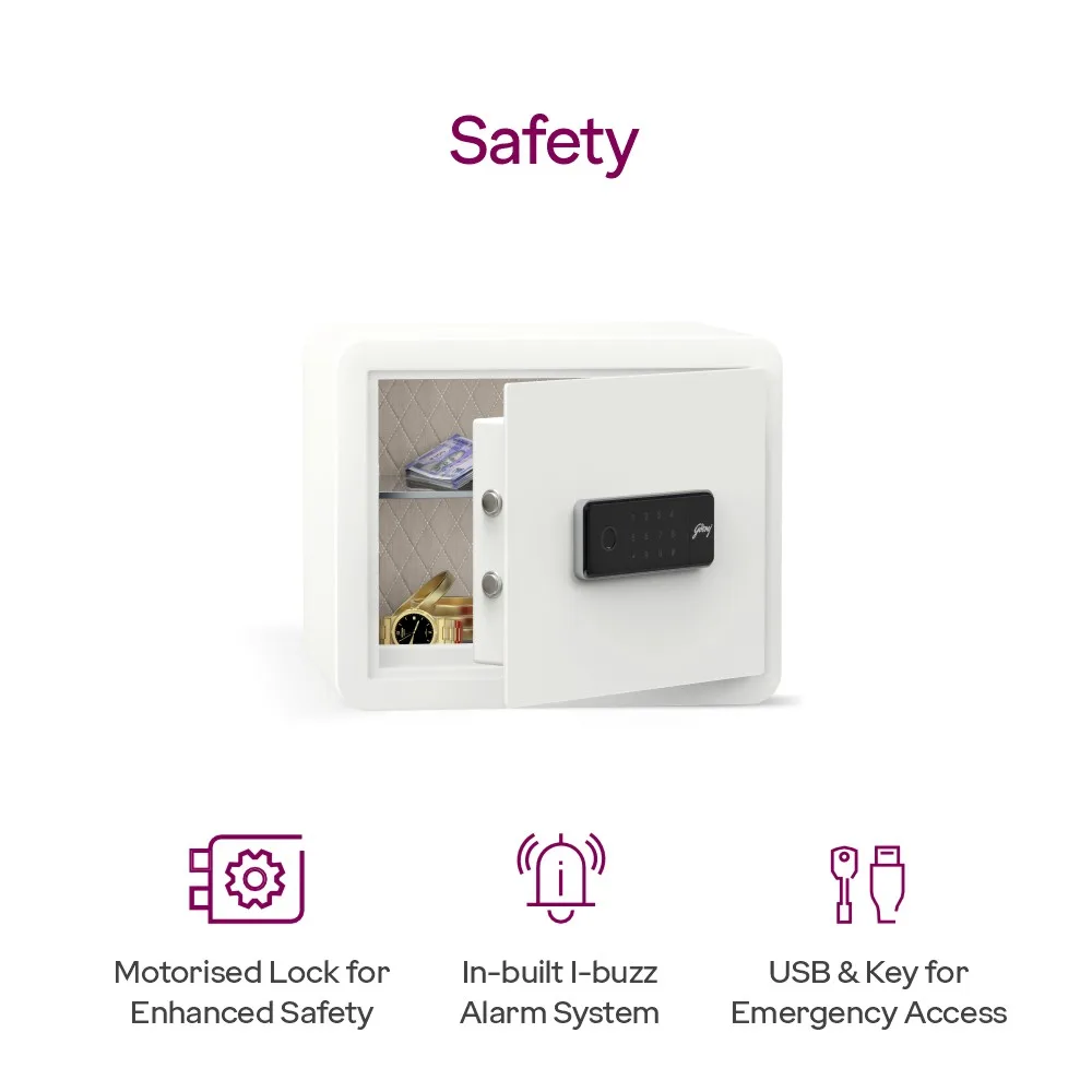 Godrej NX PRO Luxe Digi + Bio 30L Home Locker - Image 7