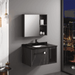 Emelia 800mm 304 Grade Stainless Steel Vanity