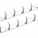 Wall Mounted Aluminum Cloth Hanger