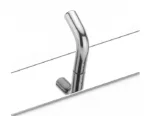 Wall Mounted Aluminum Cloth Hanger - Image 2