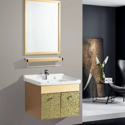 “Golden 600mm Stainless Steel 304 Grade Vanity – Miglani Hardware”