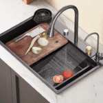 Messina Germany Waterfall Kitchen Sink 30x18