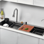 Messina Germany Waterfall Kitchen Sink 47x18