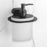 Premium Soap Dispenser – 304 Grade Stainless Steel (Black & Silver)