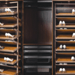 360° Revolving Shoe Rack for Modular Wardrobes