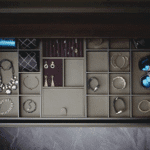 Leather Jewellery Box 600mm – Premium Organizer for Wardrobes