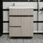 Premium HDHMR Bathroom Vanity with Wash Basin – Daylight Color, Waterproof & Termite-Proof (24x18Inch)