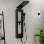 Luxury LED Bathroom Shower System | SS 304 | Digital Temperature Display