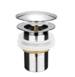 heavy full brass 3 inch chrome waste coupling for wash basin