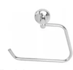 304 Stainless Steel Folding Towel Rack with Towel Ring Combo | Wall Mounted Bathroom Accessories Set - Image 3